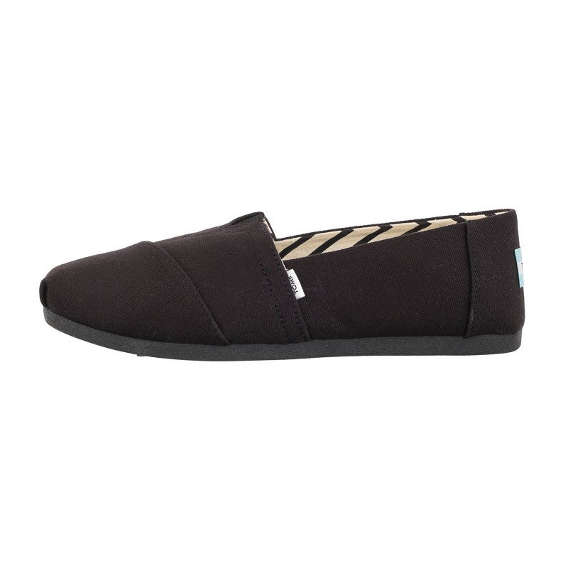 Toms Alpargata Black/Black Recycled Cotton Canvas 10017716 (TS21-a) sneakers