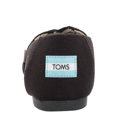 Toms Alpargata Black/Black Recycled Cotton Canvas 10017716 (TS21-a) sneakers