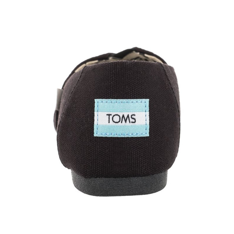 Toms Alpargata Black/Black Recycled Cotton Canvas 10017716 (TS21-a) sneakers