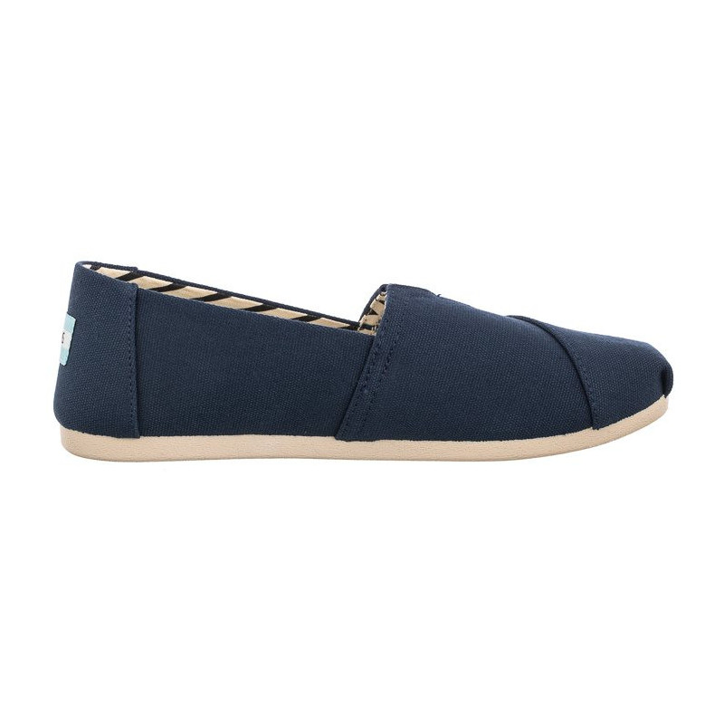 Toms Alpargata Navy Recycled Cotton Canvas 10017712 (TS21-c) sneakers