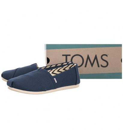 Toms Alpargata Navy Recycled Cotton Canvas 10017712 (TS21-c) sneakers