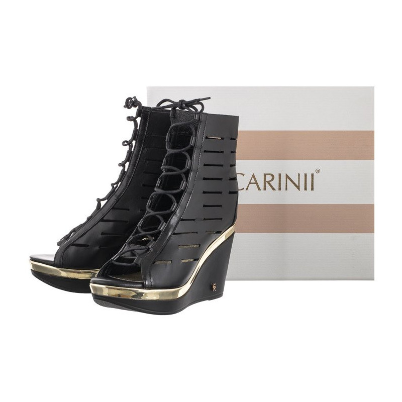 Carinii Czarne B7991-E50-000-000-C82 (CI654-a) shoes