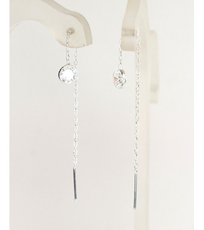 Silver earrings 2202724_CZ,...