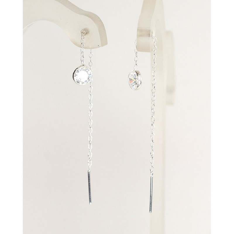 Silver earrings 2202724_CZ, Silver 925°, Zirkons