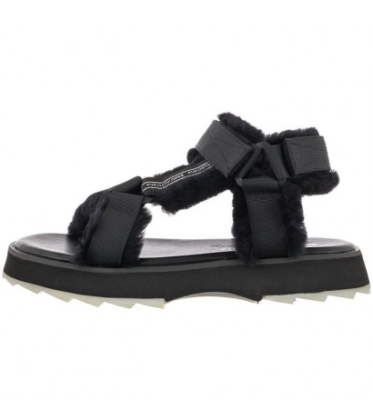 EMU Australia Raven Black W12699 (EM416-a) sandals