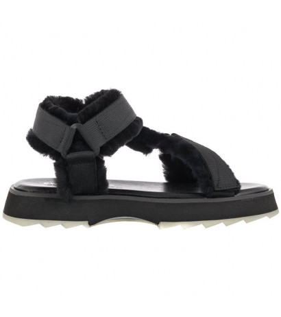 EMU Australia Raven Black W12699 (EM416-a) sandals