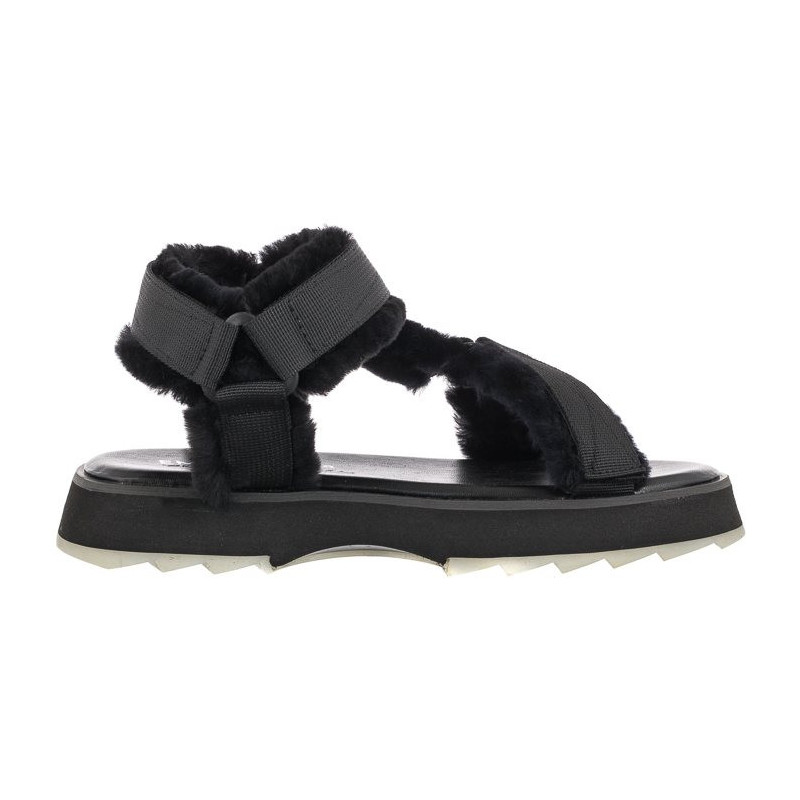 EMU Australia Raven Black W12699 (EM416-a) sandals