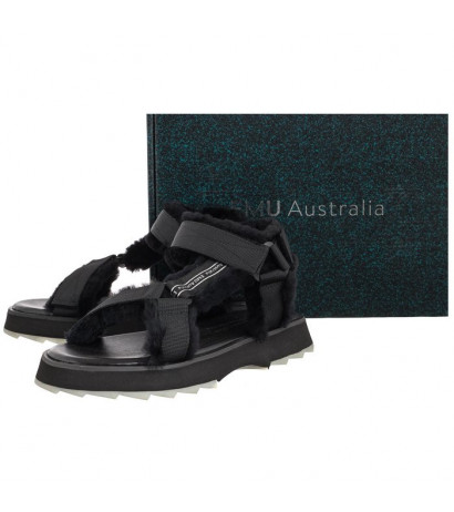 EMU Australia Raven Black W12699 (EM416-a) sandals