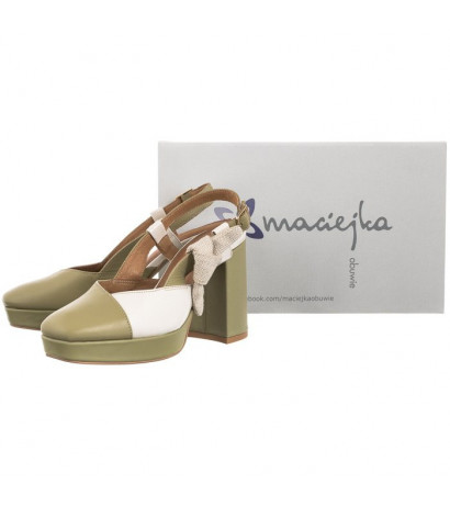 Maciejka Zielone 05443-09/00-1 (MA899-a) shoes