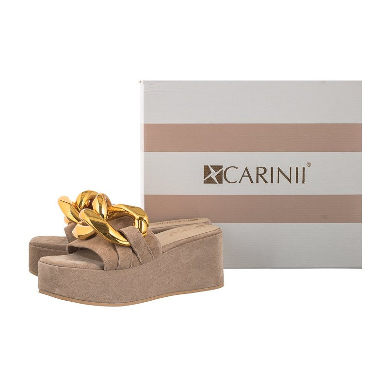 Carinii Beżowe B7381-O17-000-000-E60 (CI661-a) shoes