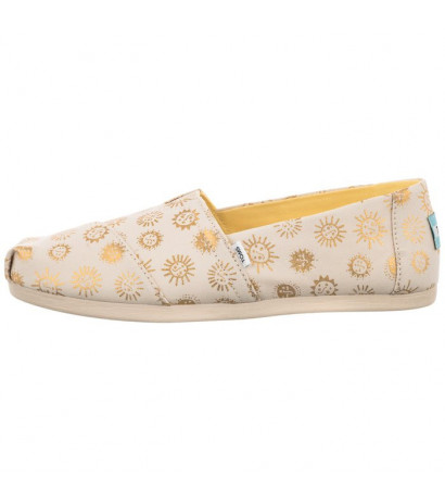 Toms Alpargata Natural Foil Sunny Days Print 10017811 (TS25-a) sneakers