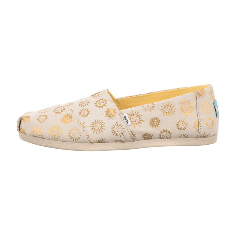 Toms Alpargata Natural Foil Sunny Days Print 10017811 (TS25-a) sneakers