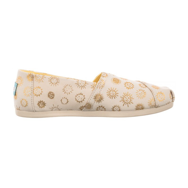 Toms Alpargata Natural Foil Sunny Days Print 10017811 (TS25-a) sneakers