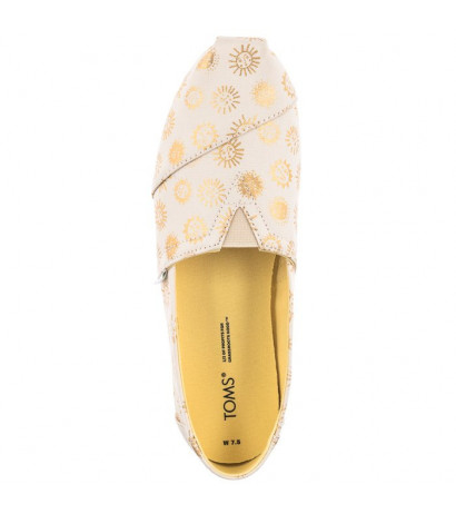 Toms Alpargata Natural Foil Sunny Days Print 10017811 (TS25-a) sneakers