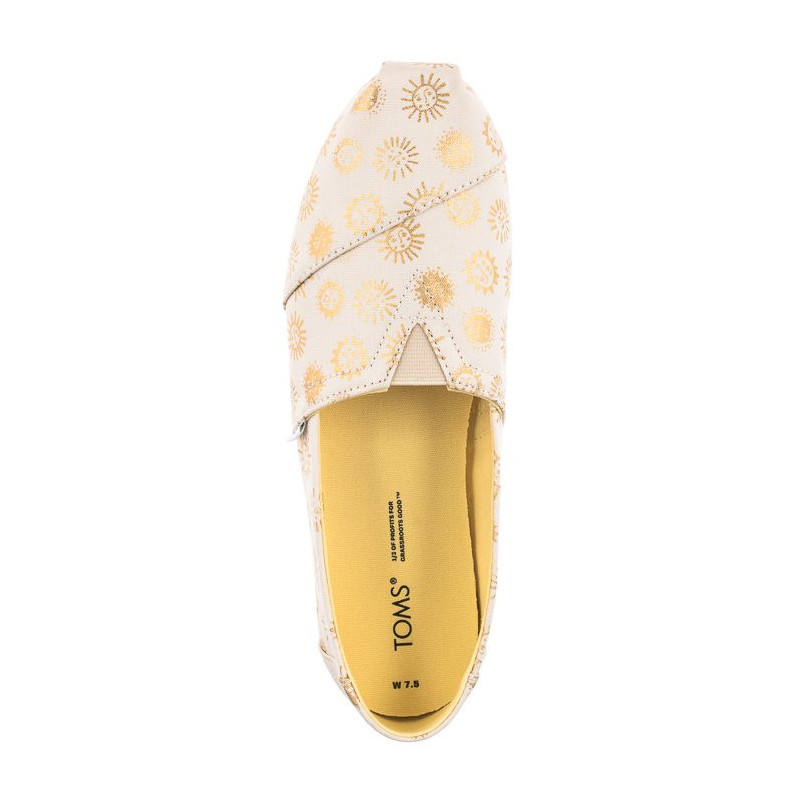 Toms Alpargata Natural Foil Sunny Days Print 10017811 (TS25-a) sneakers