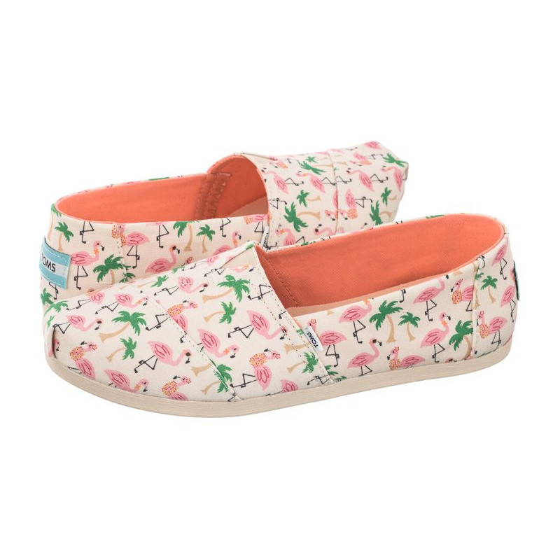 Toms Alpargata Natural Hawaiian Flamingos Print 10017798 (TS27-a) sneakers