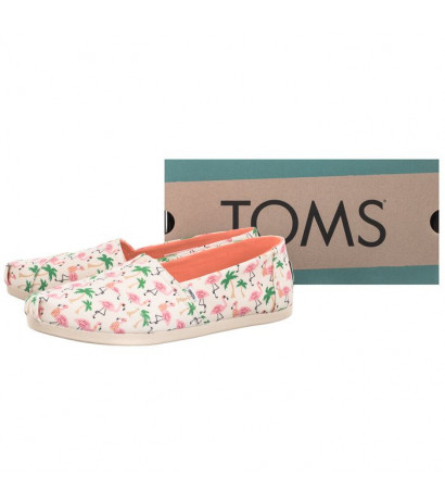 Toms Alpargata Natural Hawaiian Flamingos Print 10017798 (TS27-a) sneakers