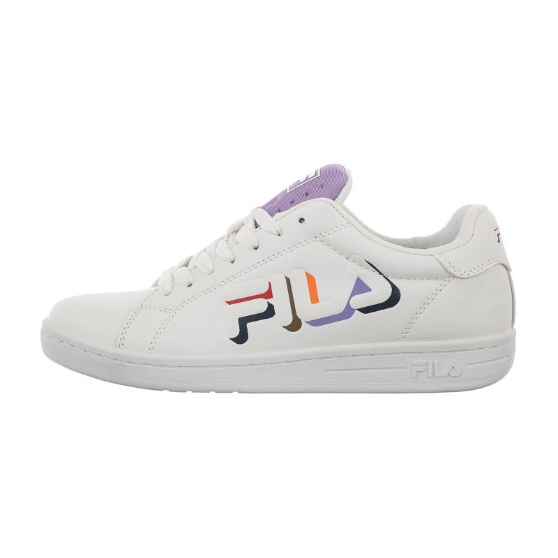 Fila Crosscourt 2 NT Logo Low Wmn White-Purple Rose FFW0021.13065 (FI83-a) sports Shoes