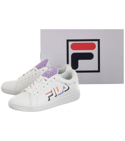 Fila Crosscourt 2 NT Logo Low Wmn White-Purple Rose FFW0021.13065 (FI83-a) sports Shoes