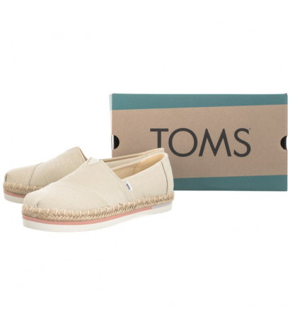 Toms Alpargata Platform Rope Natural Heavy Twill 10017830 (TS26-a) sneakers