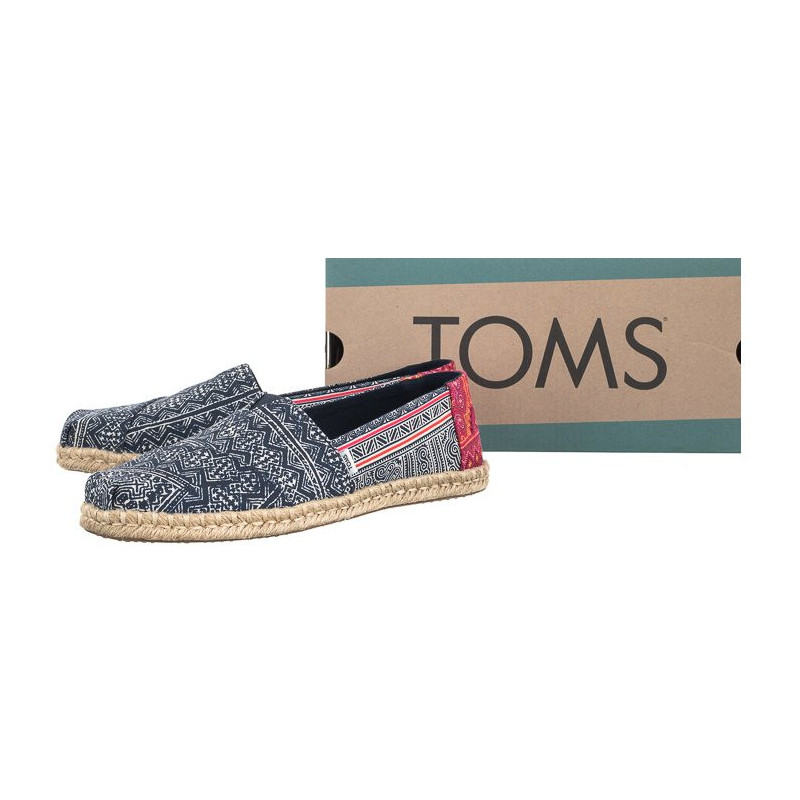 Toms Alpargata Rope Indigo Floral Hmong Print 10016263 (TS28-a) sneakers