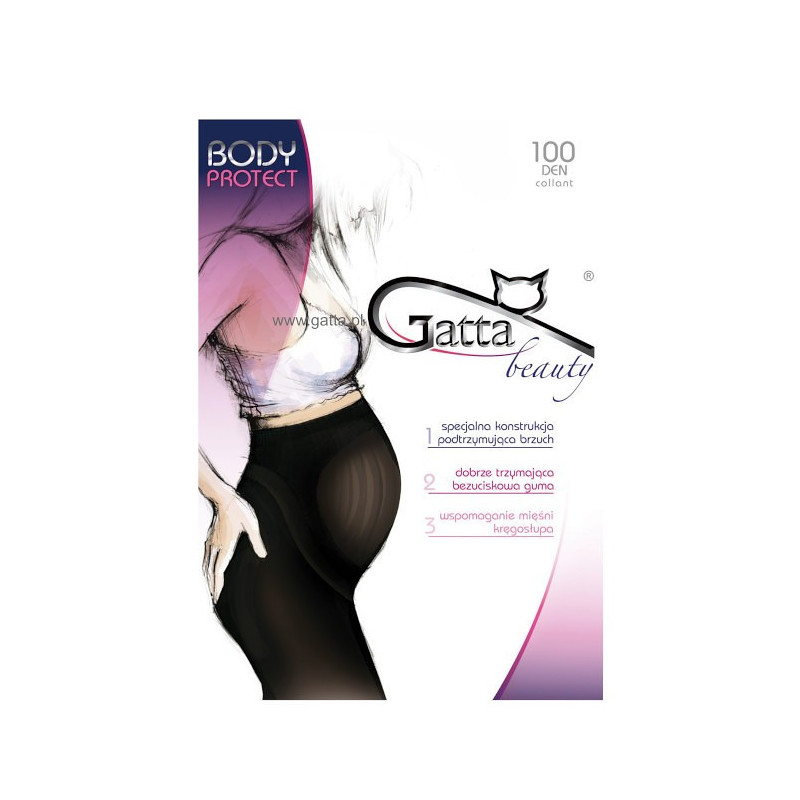 Gatta tights for pregnant women with microfiber