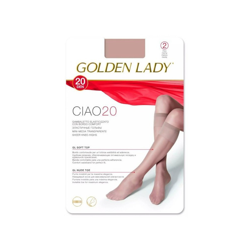 Golden Lady socks to the knees