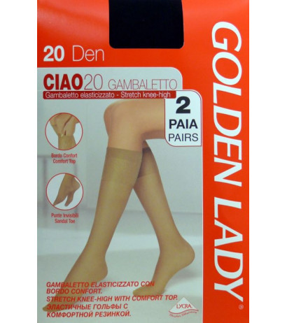 Golden Lady socks to the knees