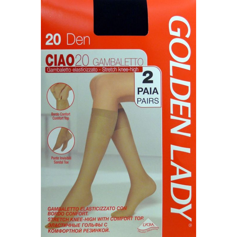 Golden Lady socks to the knees