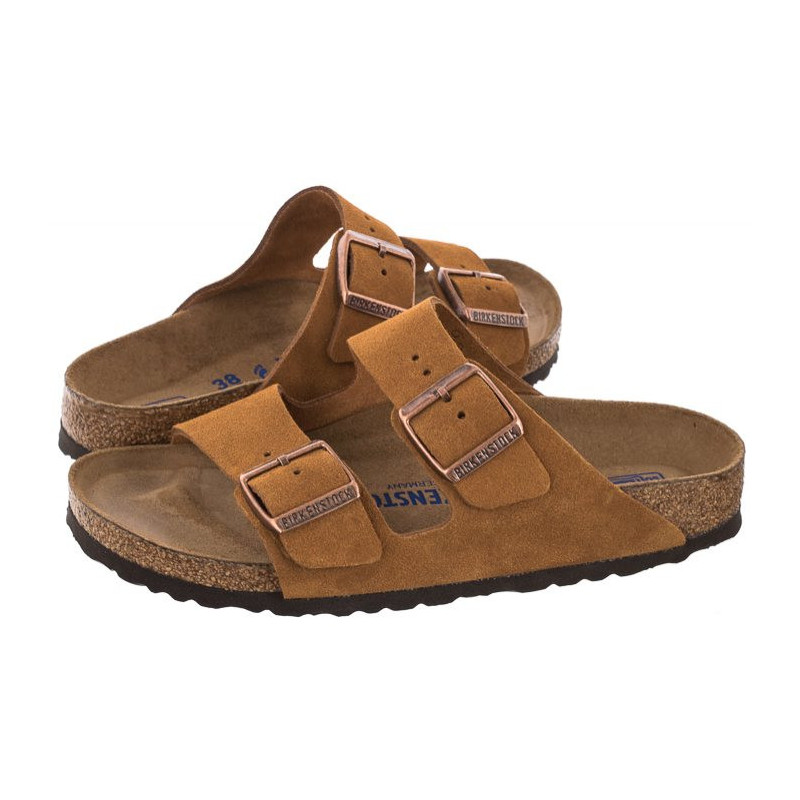 Birkenstock Arizona BS Soft Footbed Mink 1009527 (BK180-b) Women's Shoes/Flip Flops