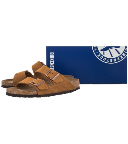 Birkenstock Arizona BS Soft Footbed Mink 1009527 (BK180-b) Women's Shoes/Flip Flops