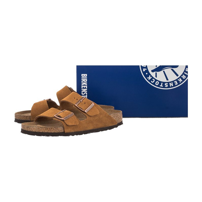 Birkenstock Arizona BS Soft Footbed Mink 1009527 (BK180-b) Women's Shoes/Flip Flops