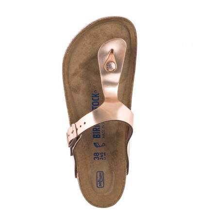 Birkenstock Gizeh BS Metallic Copper 1005048 (BK189-a) flip flops