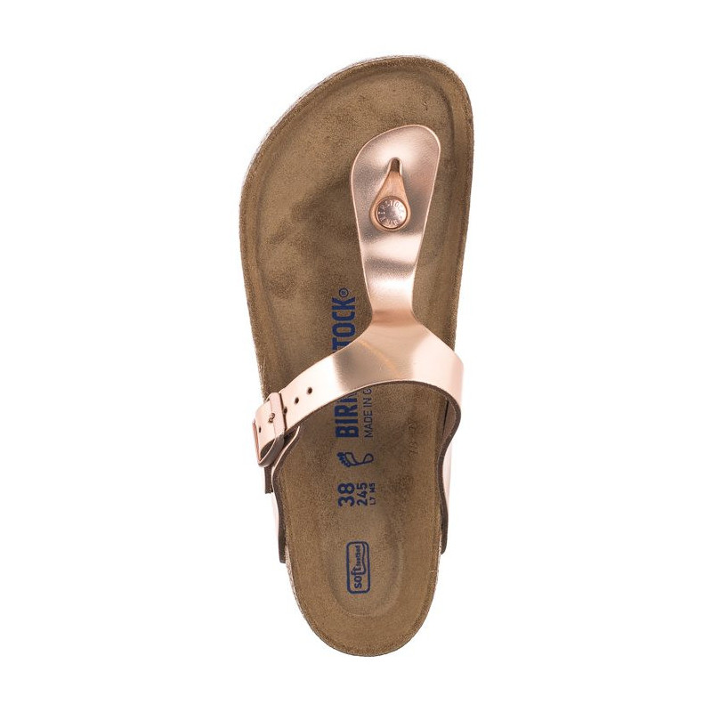 Birkenstock Gizeh BS Metallic Copper 1005048 (BK189-a) flip flops