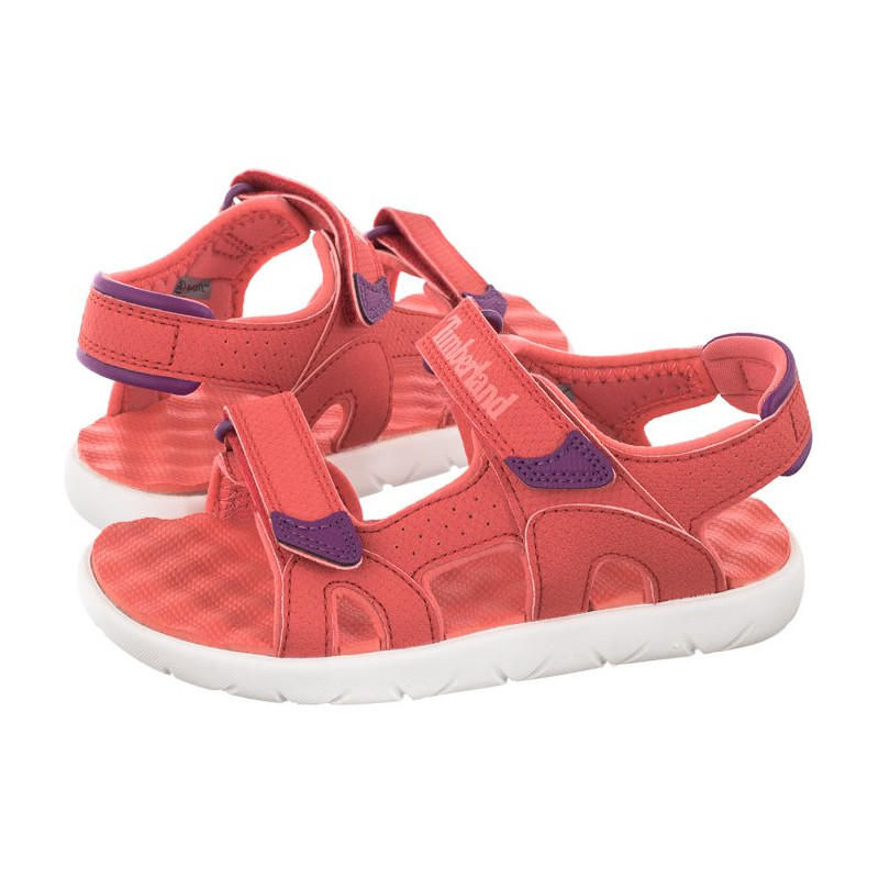 Timberland Perkins Row Strap Sandal Dark Pink 0A2D1R 801 (TI107-a) sandals