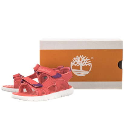 Timberland Perkins Row Strap Sandal Dark Pink 0A2D1R 801 (TI107-a) sandals