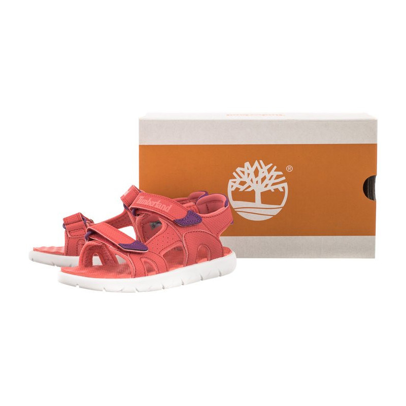 Timberland Perkins Row Strap Sandal Dark Pink 0A2D1R 801 (TI107-a) sandals