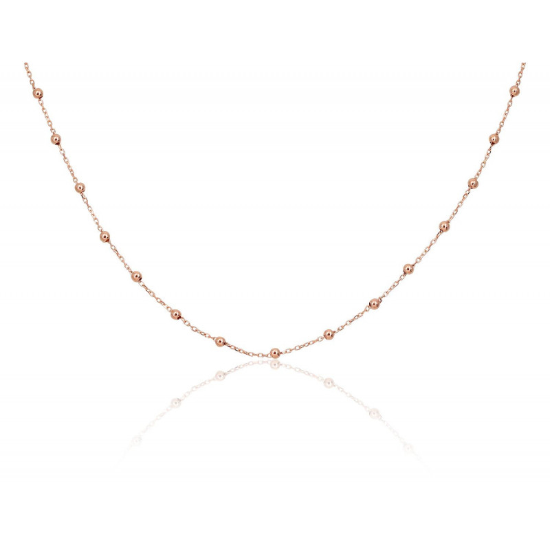 Gold necklace 1500040(Au-R), Red Gold 585°