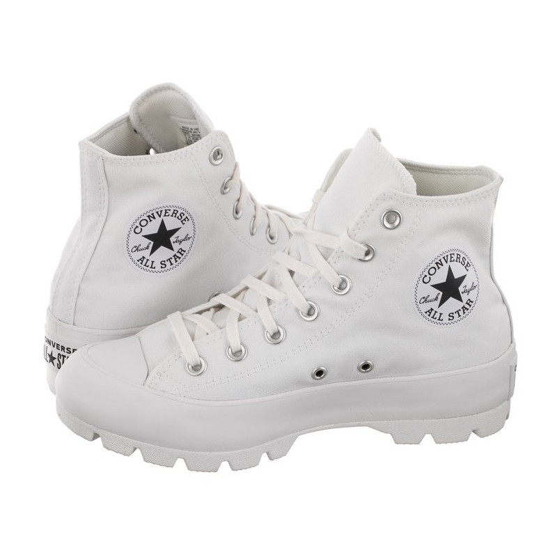 Converse CT All Star Lugged Hi White/Black/White 565902C (CO571-a) shoes