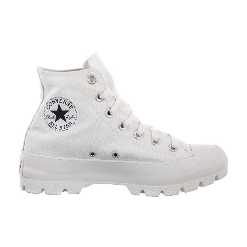 Converse CT All Star Lugged Hi White/Black/White 565902C (CO571-a) shoes