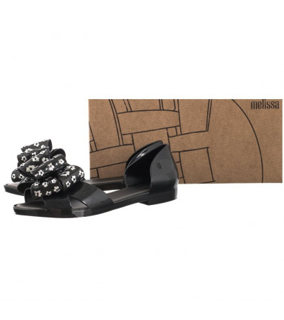 Melissa Seduction VI AD 33634/AA588 Black/Silver (ML255-a) sandals