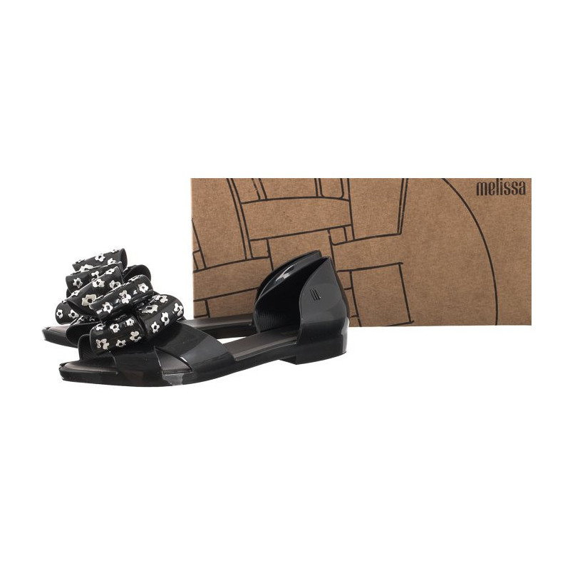 Melissa Seduction VI AD 33634/AA588 Black/Silver (ML255-a) sandals