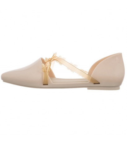 Melissa Pointy Stripe Fly AD 33638/AB974 Beige (ML259-b) sandals