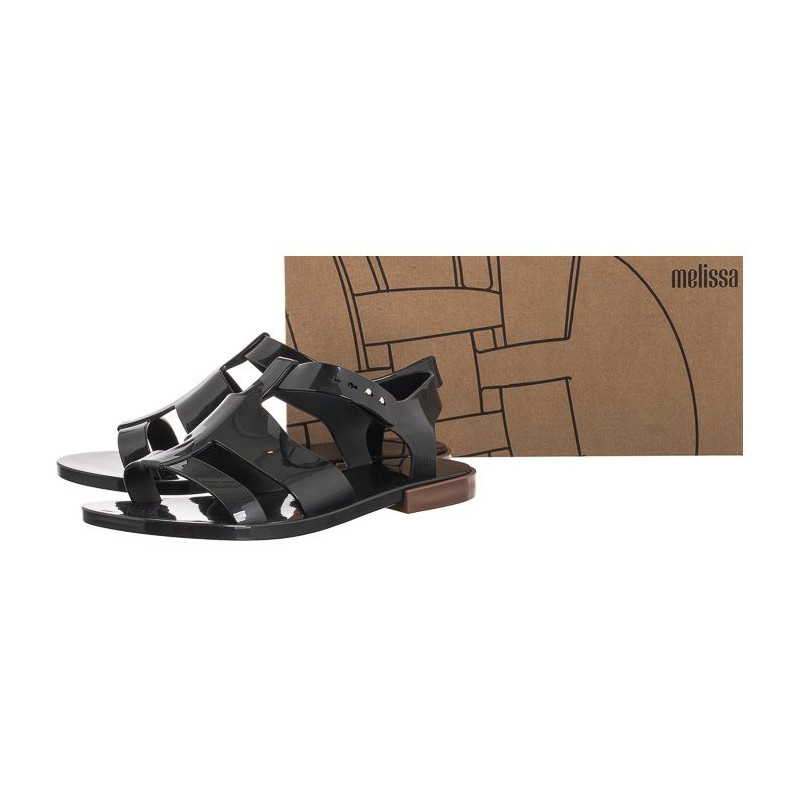 Melissa Blend Sandal AD 33692/AE649 Black (ML262-a) sandals