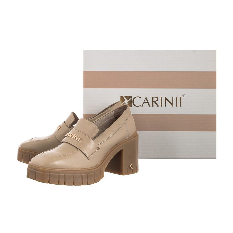 Carinii Beżowe B8216-R77-000-000-E88 (CI674-a) shoes