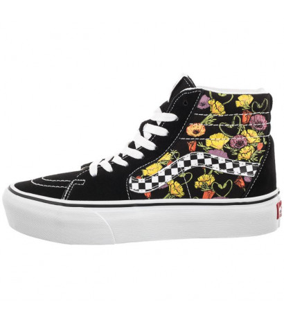 Vans SK8-HI Platform Poppy Checkerboard Black VN0A5KY2BML1 (VA369-a) sports Shoes