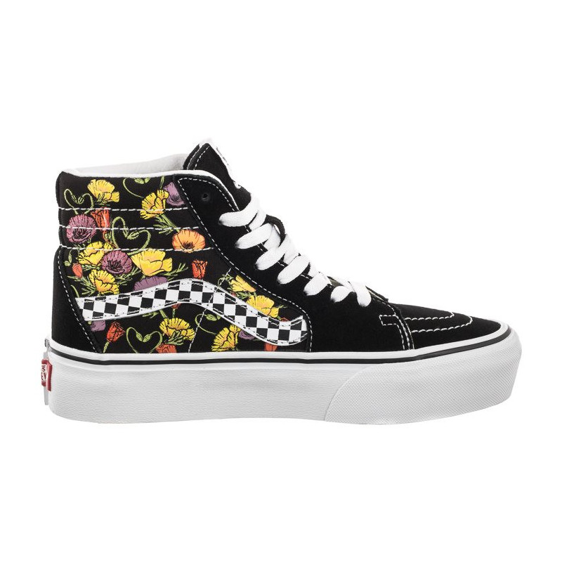 Vans SK8-HI Platform Poppy Checkerboard Black VN0A5KY2BML1 (VA369-a) sports Shoes