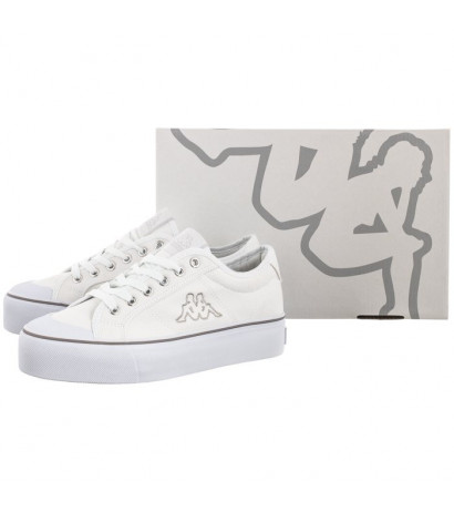 Kappa Boron Low Pf 243162/1015 White/Silver (KA213-a) sneakers