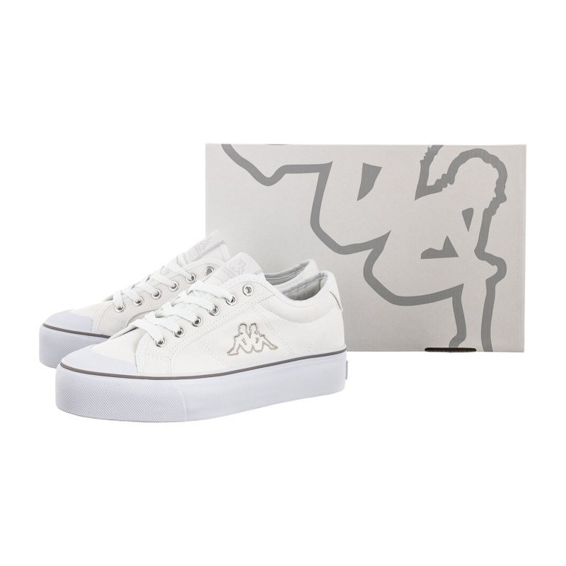 Kappa Boron Low Pf 243162/1015 White/Silver (KA213-a) sneakers