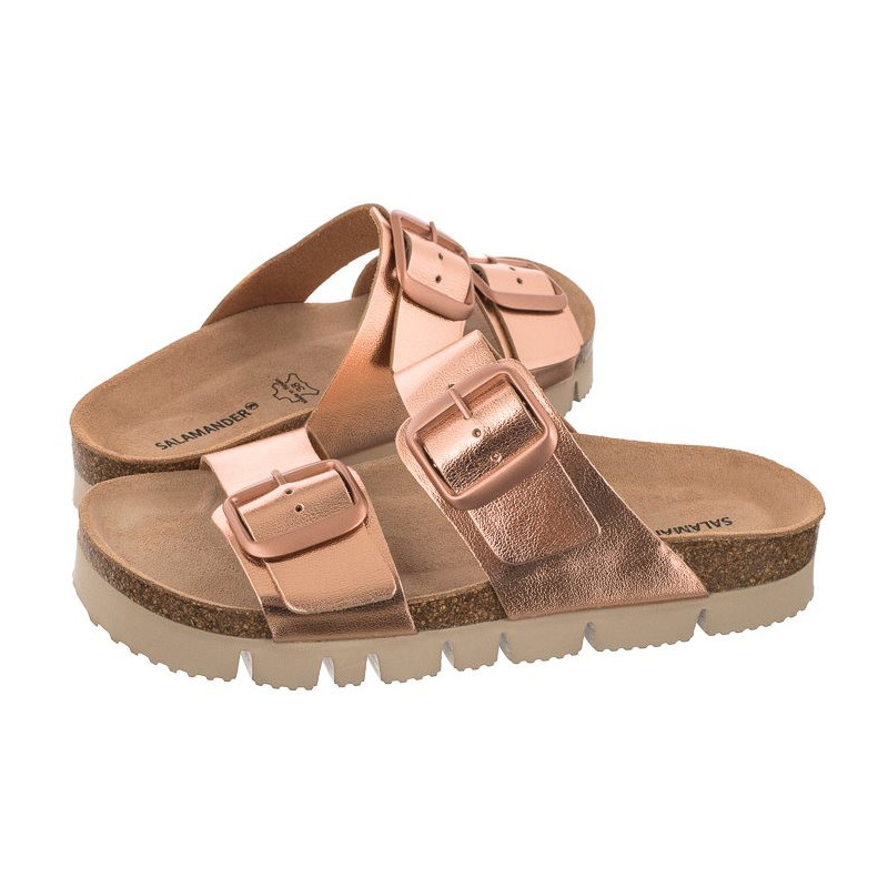 Salamander Gravie Rose/Gold 32-13301-33 (SA50-a) Women's Shoes/Flip Flops